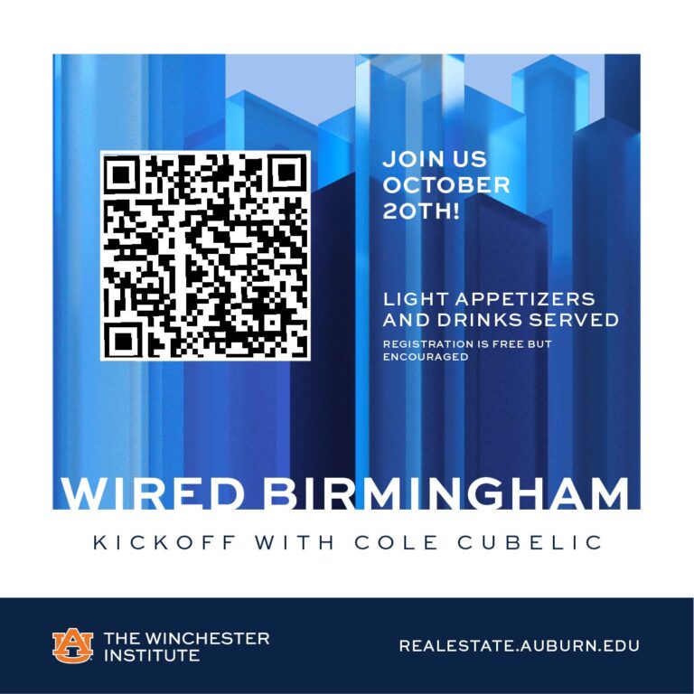 WIRED Birmingham Kickoff with Cole Cubelic, October 20 — flyer with QR code and registration details